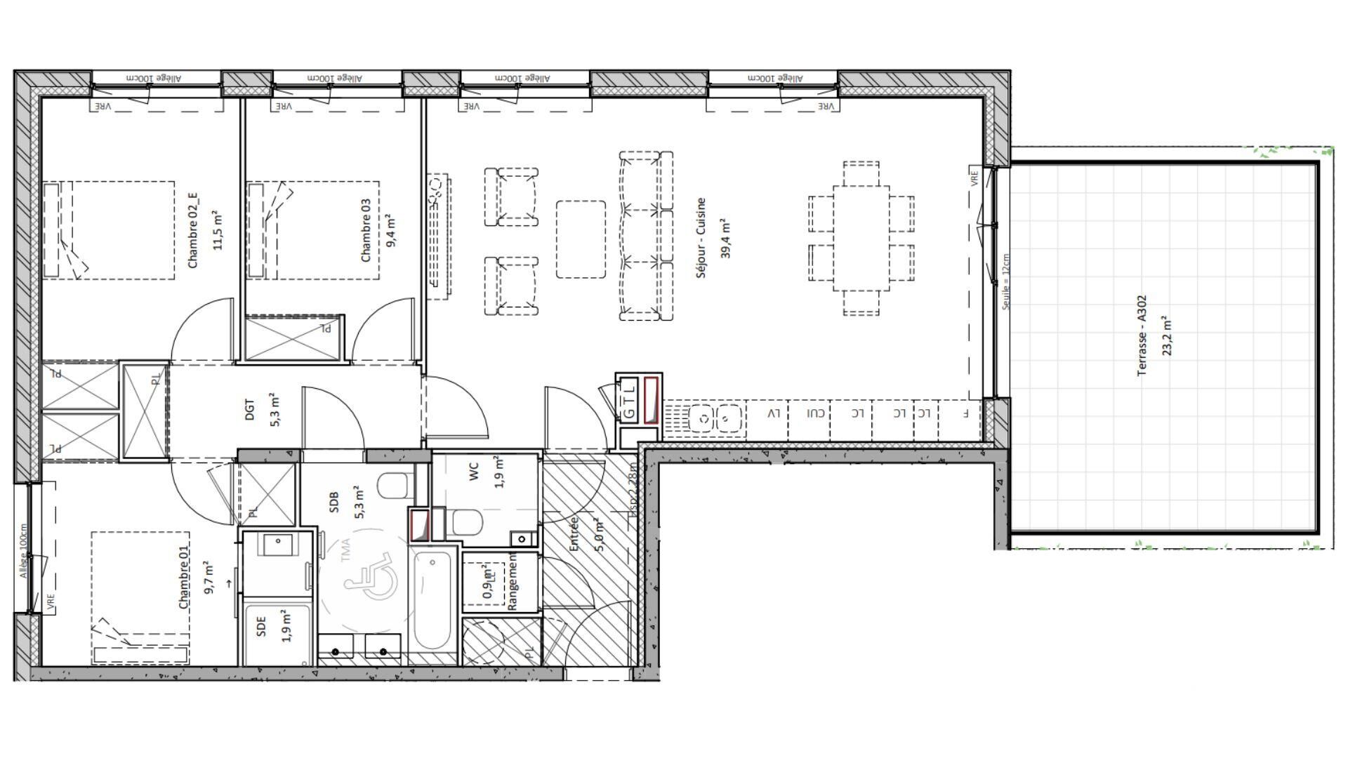 Vente Appartement 4 pièces - Photo 5