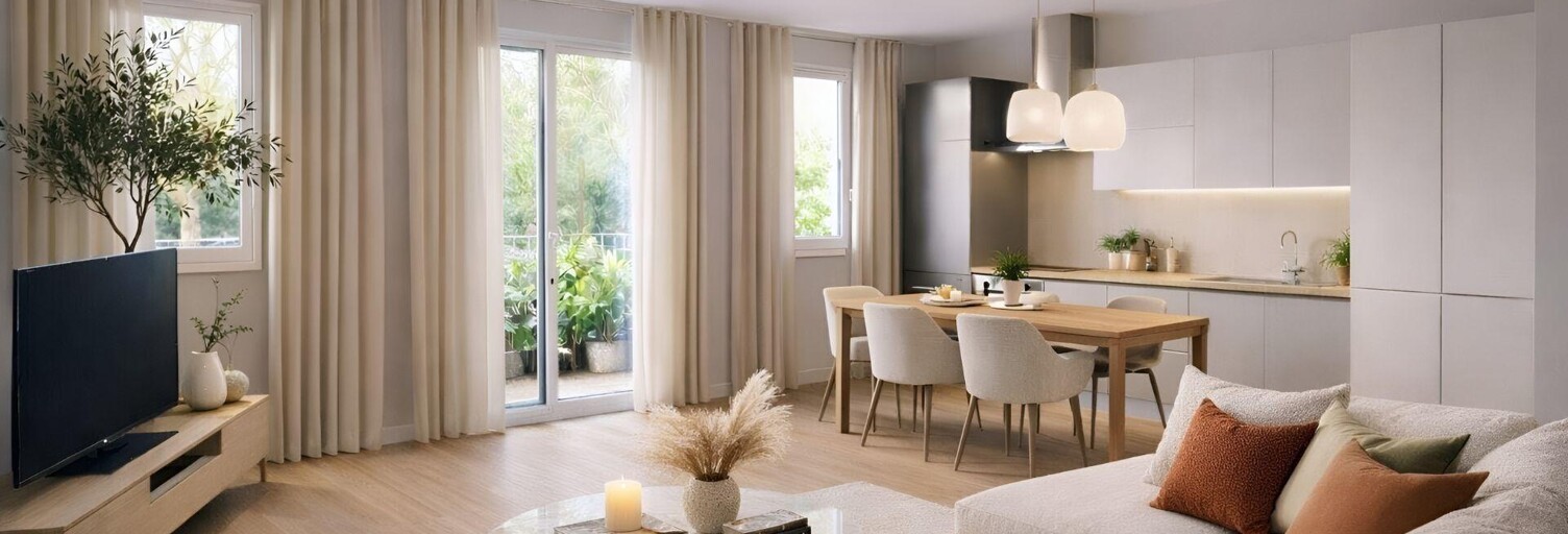 Appartement 3 Pièces 68 m² à vendre à Douvaine (74140)