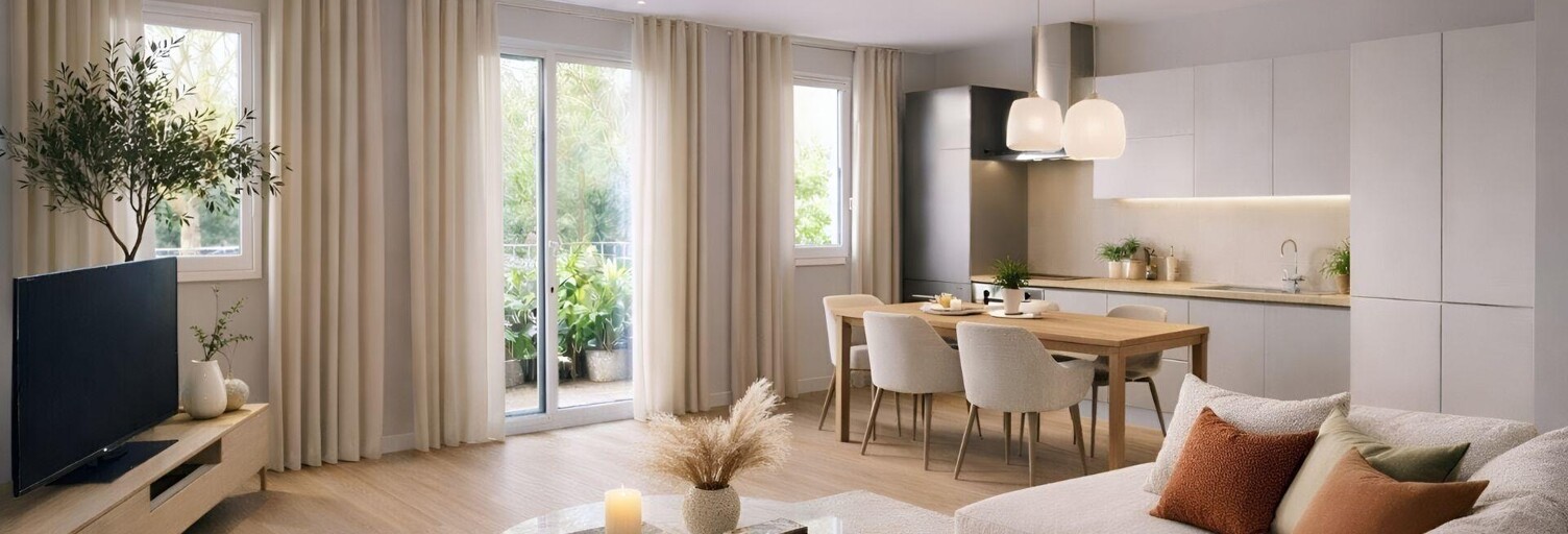 Appartement 3 Pièces 67 m² à vendre à Douvaine (74140)