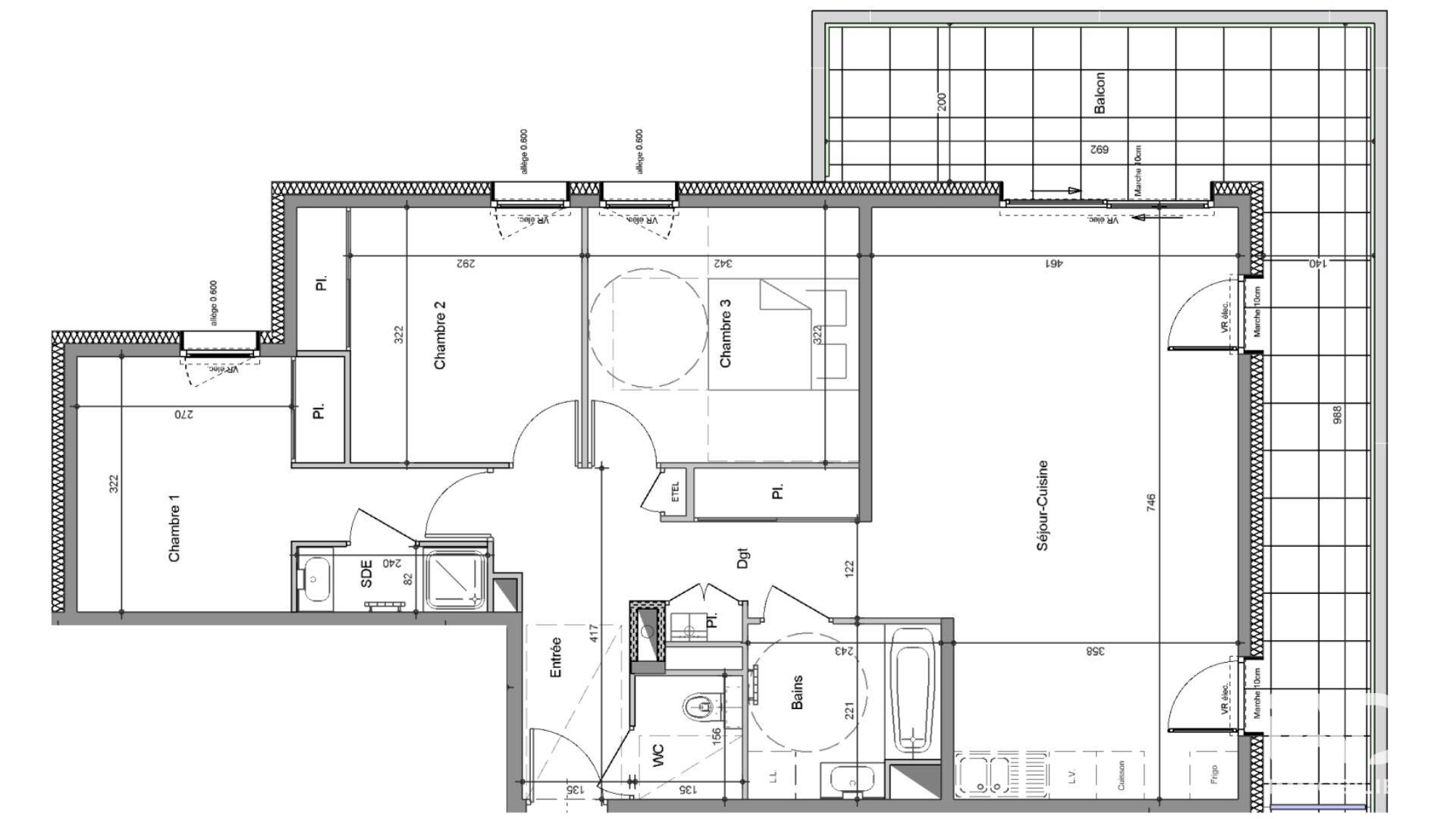 Vente Appartement 4 pièces - Photo 4