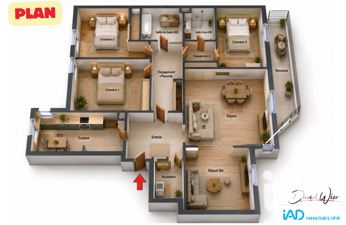 Vente Appartement 5 pièces — photo 5
