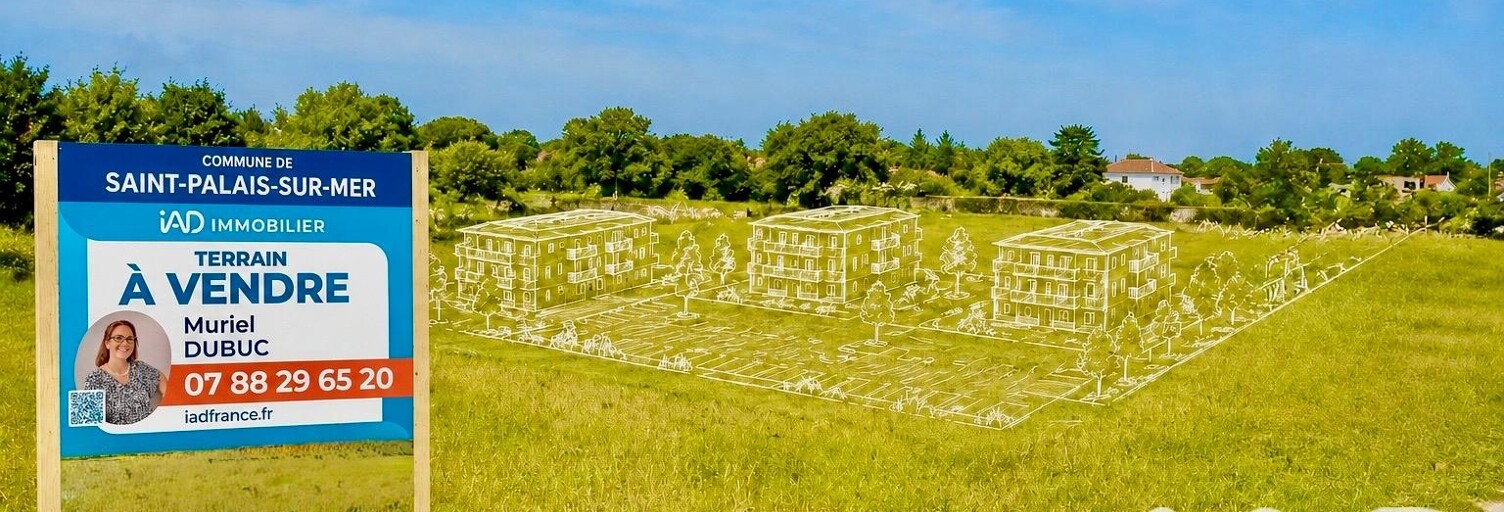 Terrain  1418 m² à vendre à Saint-Palais-sur-Mer (17420)