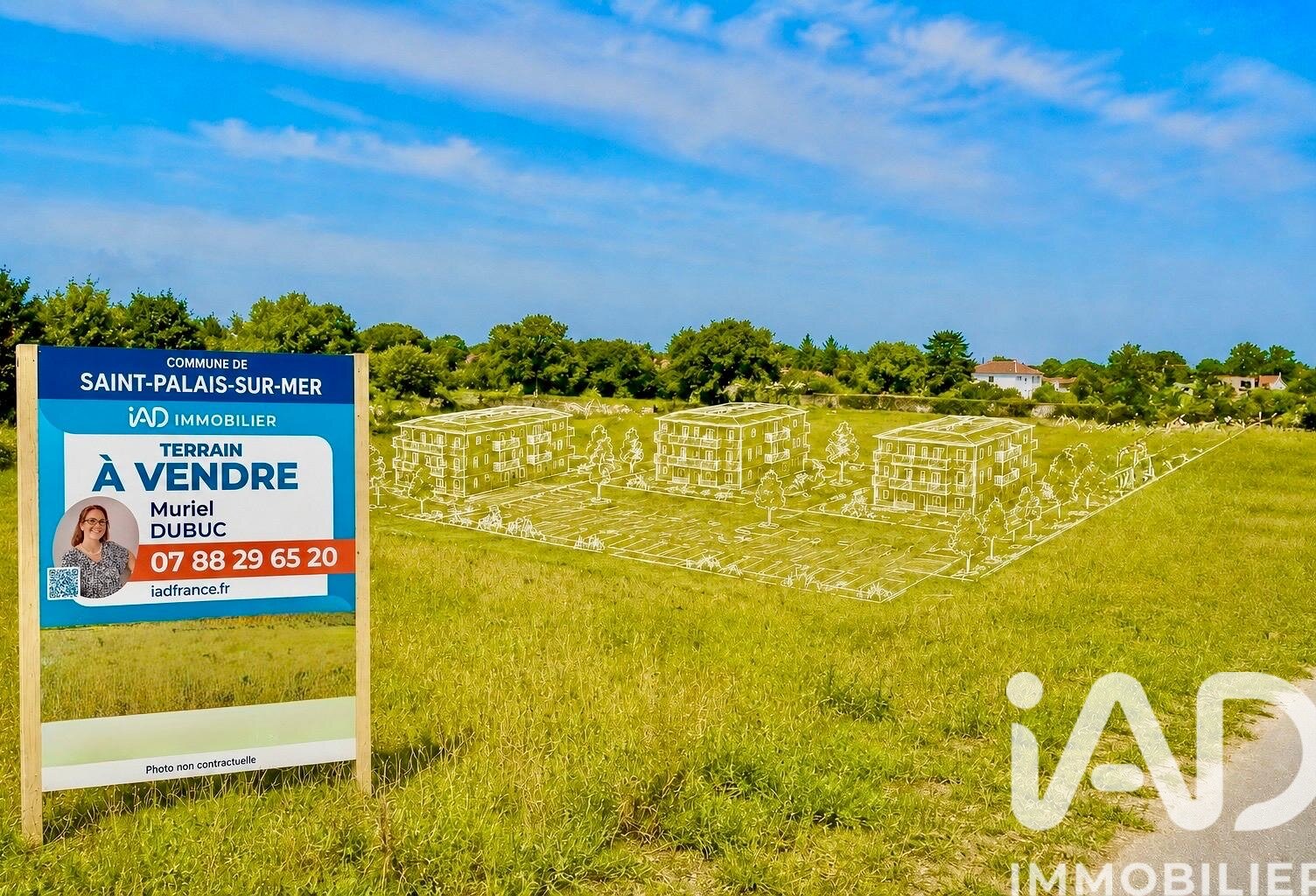 Vente Terrain à bâtir 1 418 m&sup2; — photo 1