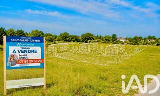 Terrain  1418 m² à vendre à Saint-Palais-sur-Mer (17420)