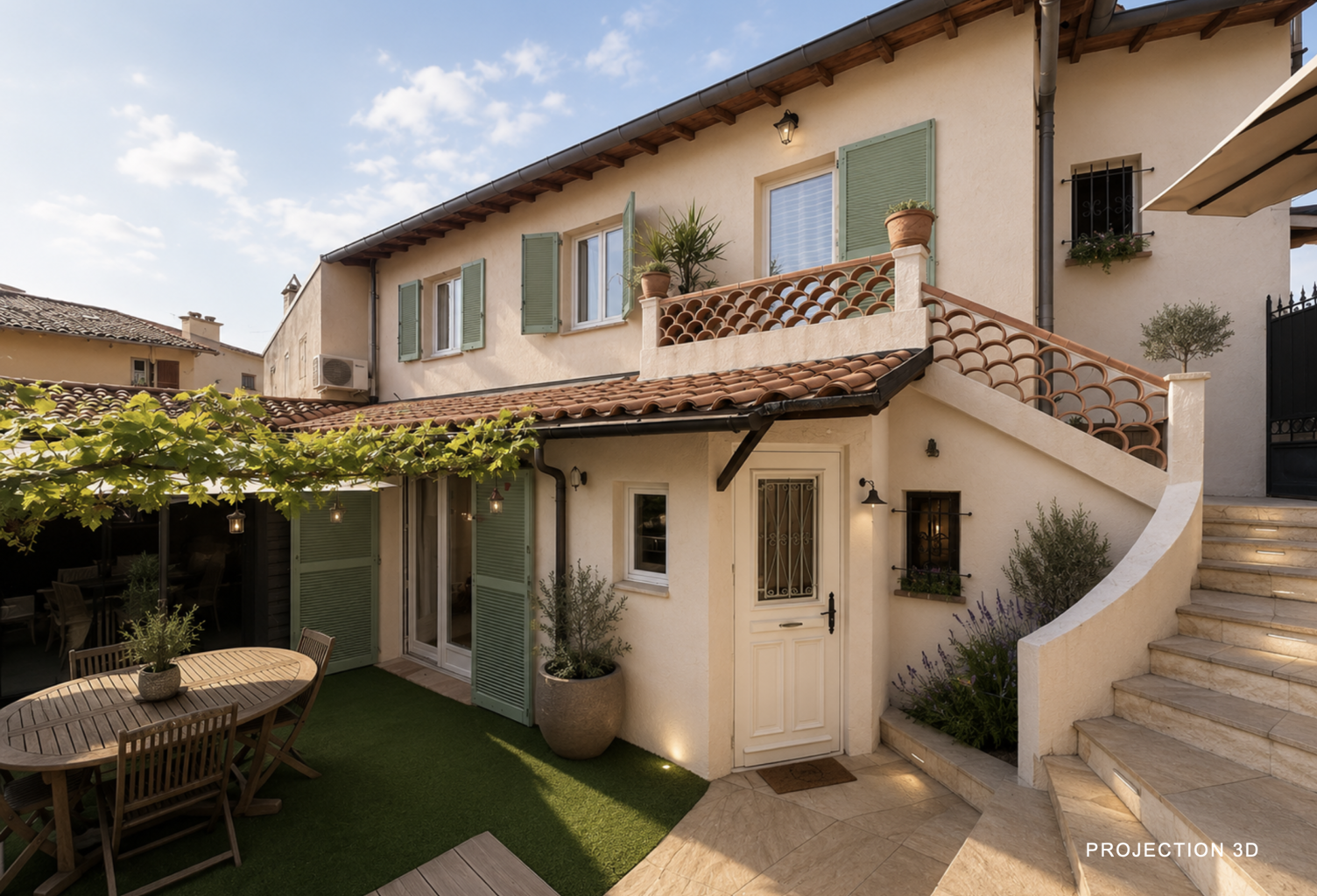ROQUEBRUNE-CAP-MARTIN - FRONTIÈRE MONEGASQUE - Maison de CHA — photo 1