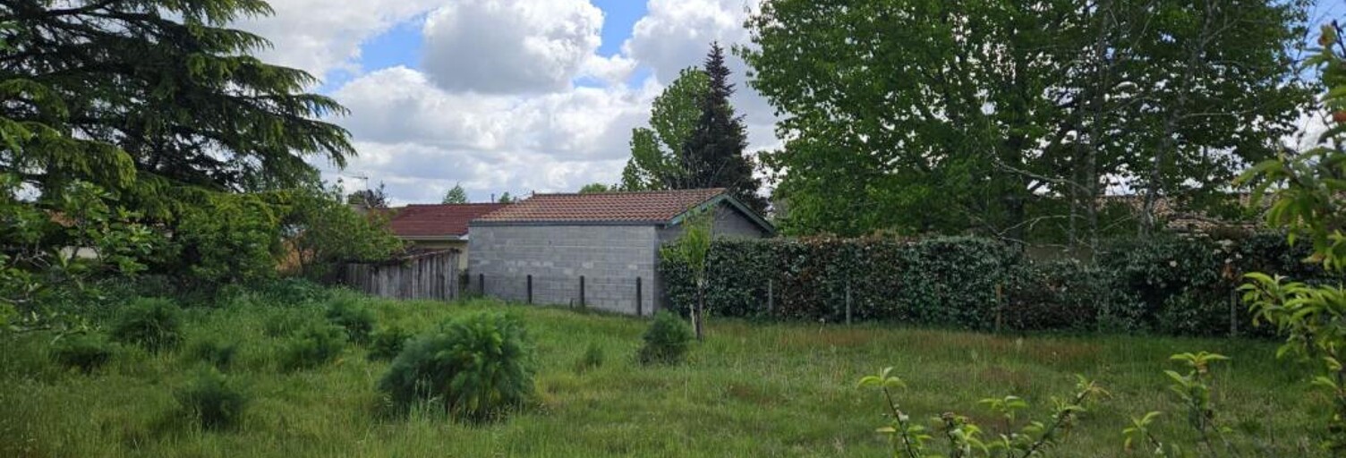 Terrain 460 m² à construire Castres-Gironde (33640)