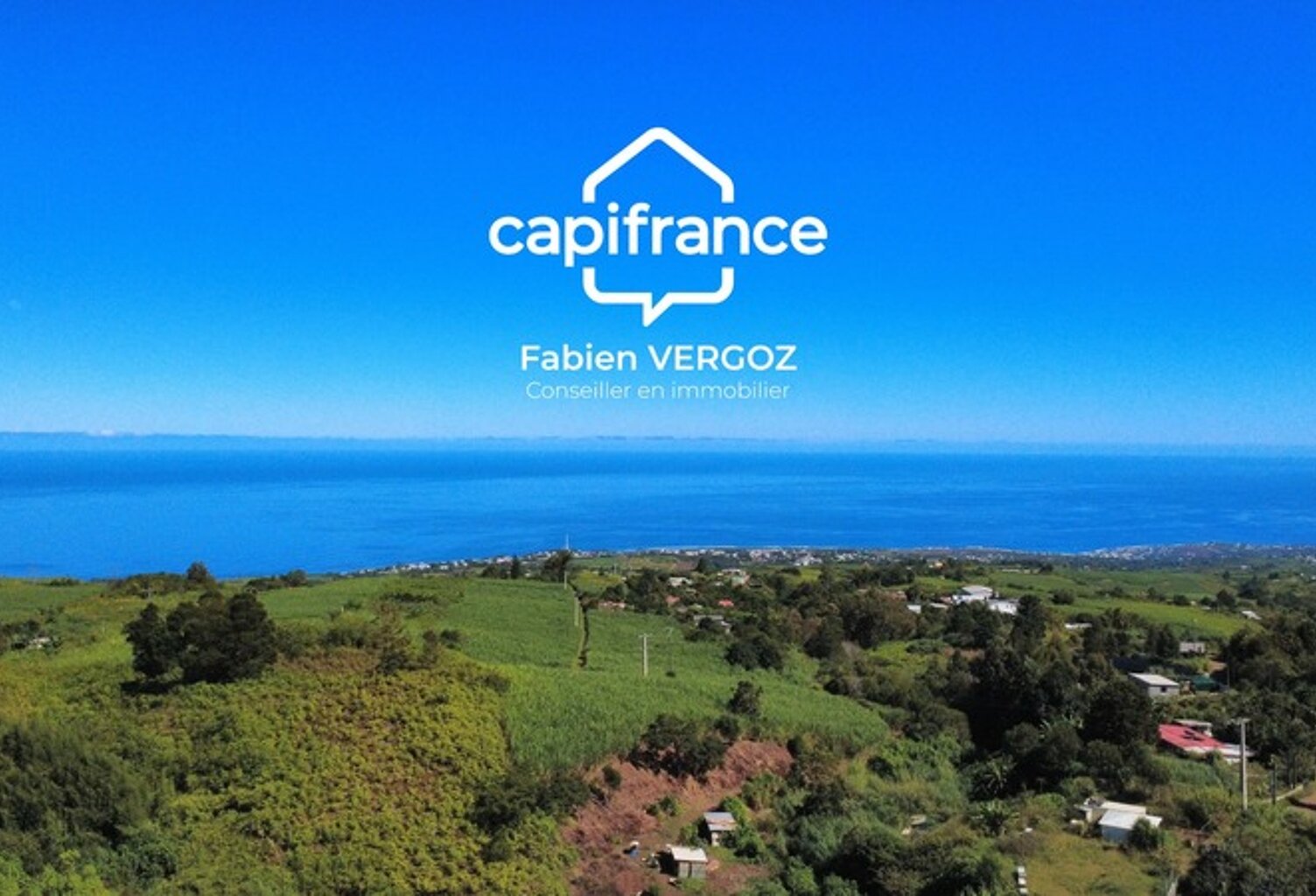 Terrain avec vue mer – La Saline les Hauts : 4 500 m² construtible — photo 1