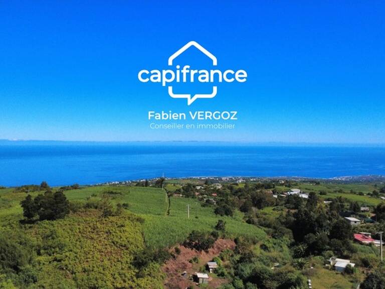 Terrain avec vue mer – La Saline les Hauts : 4 500 m² construtible — photo 1