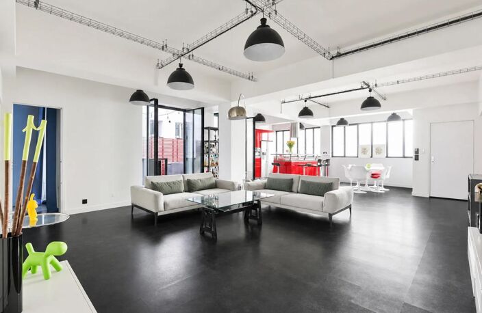 Loft lumineux 105 m², terrasse à Paris 12 — photo 3