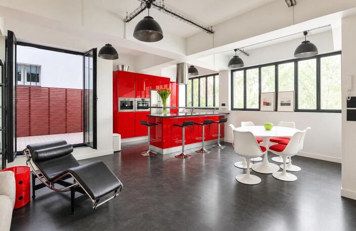 Loft lumineux 105 m², terrasse à Paris 12 — photo 4