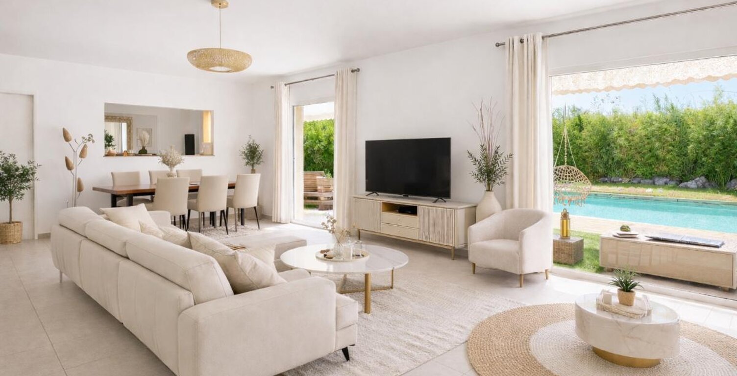 Sollies Ville  Villa de plain-pied de 260m² sur un terrain de 1600m² — photo 1