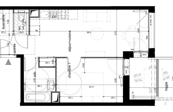Vente Appartement 2 pièces — photo 4