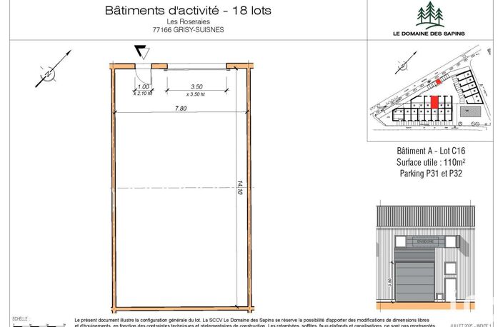Vente Local d'activités 110 m&sup2; — photo 3