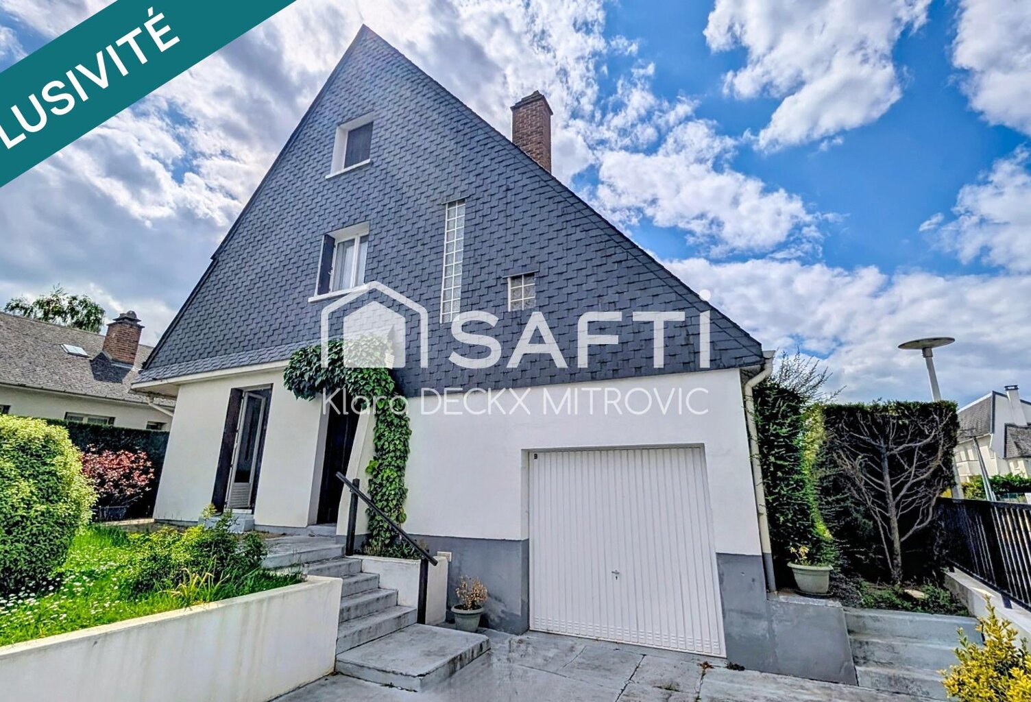 Maison 3 chambres, garage et jardin. — photo 1