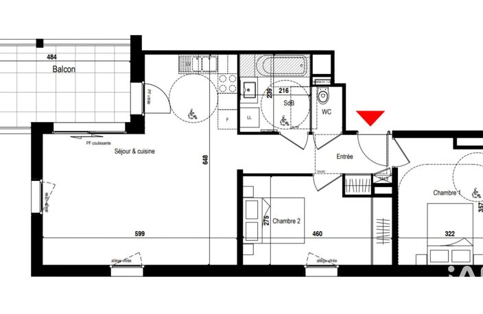 Vente Appartement 3 pièces — photo 4