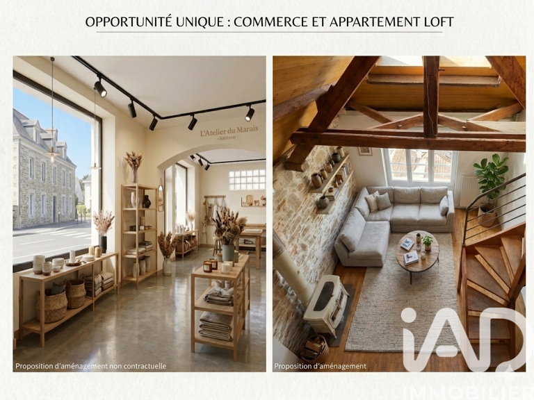 Vente Boutique/Local commercial 113 m&sup2; — photo 1