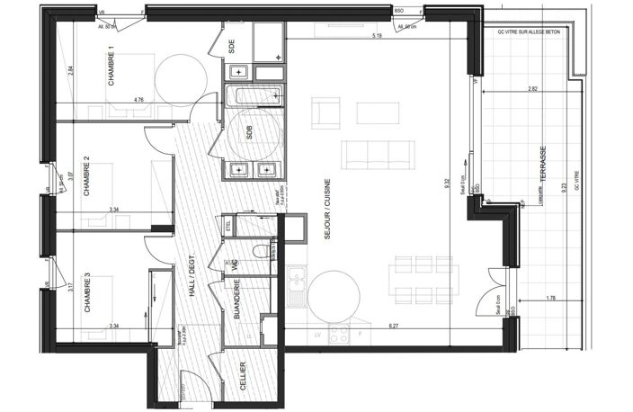 Vente Appartement 4 pièces — photo 5