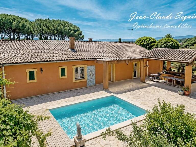 MERINDOL (84) | Maison de plain pied : 168 m² habitables / 2 gîtes / terrain de 870 m² / piscine — photo 1