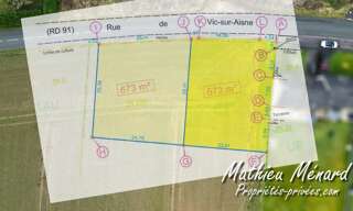Terrain  673 m² à vendre à Soissons (02200)