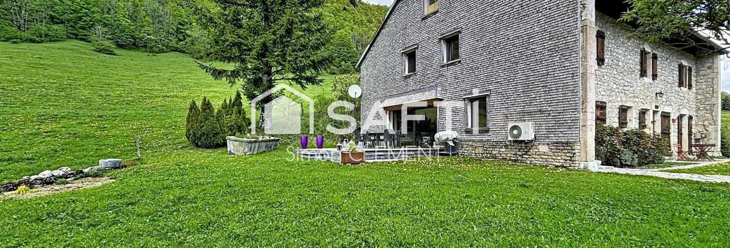 Maison 6 Pièces 188 m² à vendre à Lajoux (39310)
