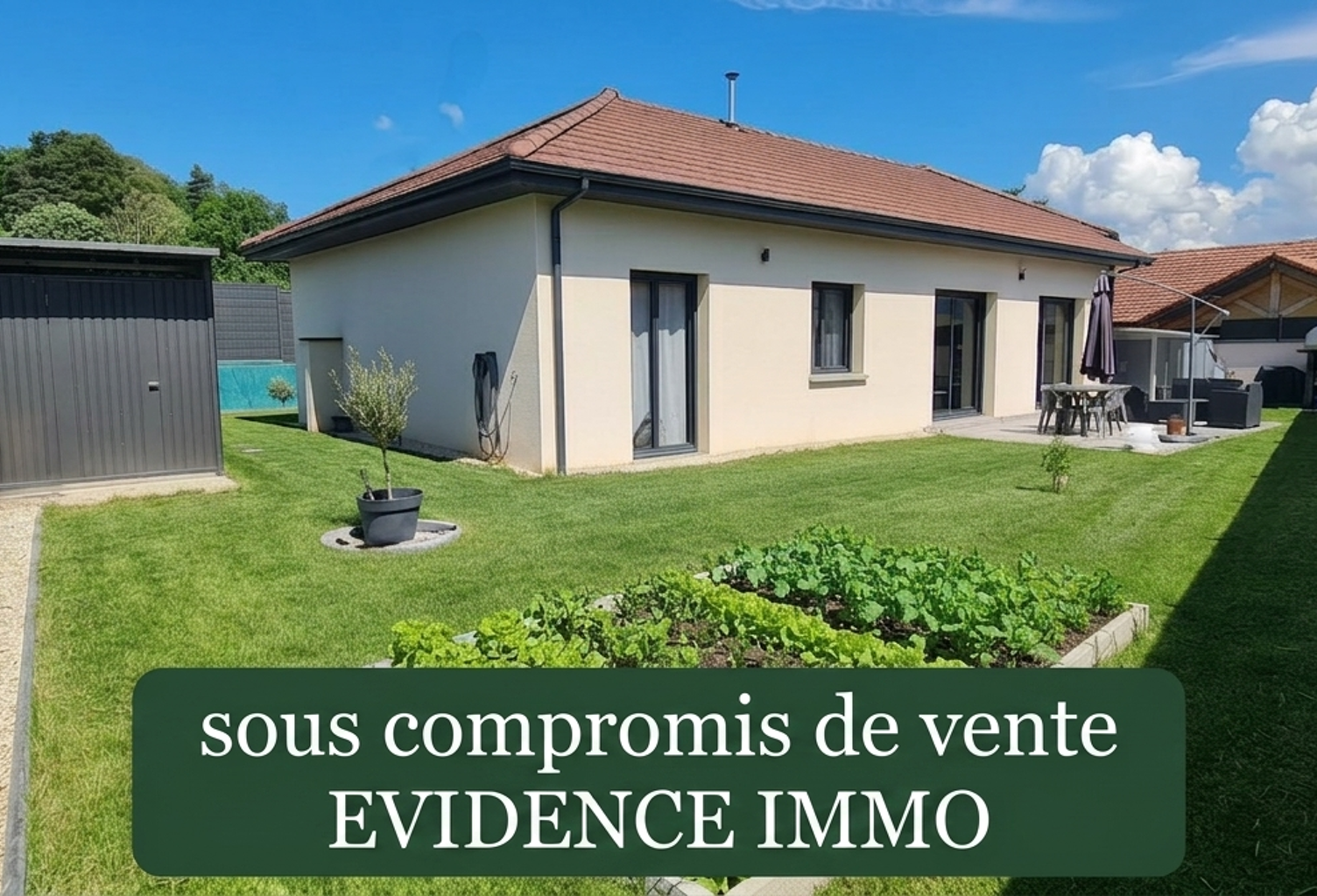 maison de plain-pied récente 97 m2 avec garage — photo 1