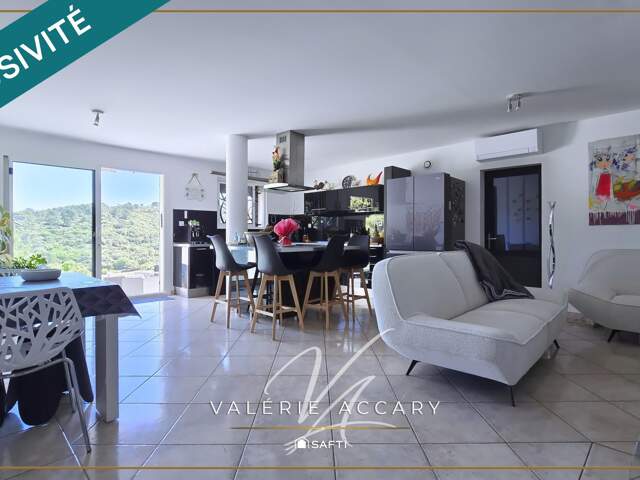 Flassans-sur-Issole : Bas de villa de 104 m² sur un terrain de 956 m², piscine hors-sol, terrain de boule, atelier... — photo du bien