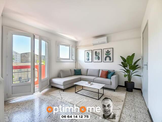 NÎMES GRÉZAN – T2 de 40 m² avec balcon plein sud, garage et cave — photo du bien