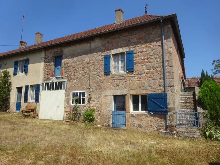 Maison à rénover 5 pièces / 60m² (+55m²) SUIN 71220 - Terrain de 4714m² (1160 +3554) — photo 1