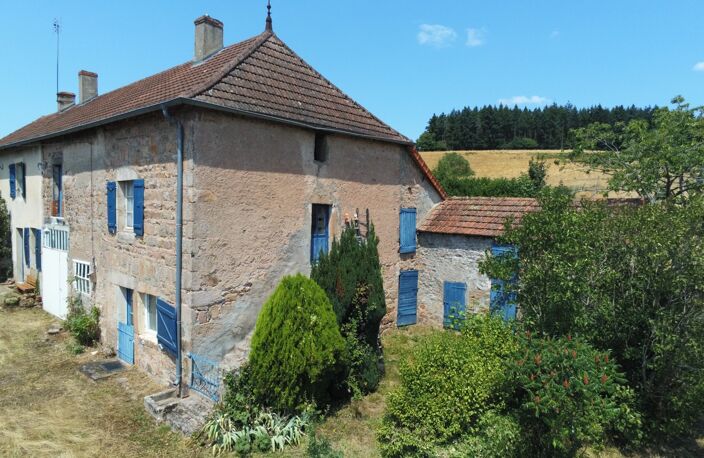 Maison à rénover 5 pièces / 60m² (+55m²) SUIN 71220 - Terrain de 4714m² (1160 +3554) — photo 3