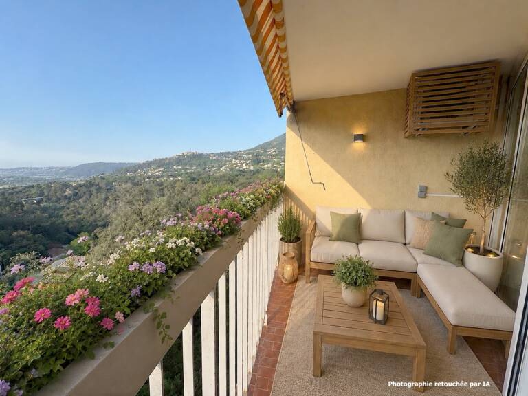 Appartement 5 pièces (3 chambres) vue dégagée avec terrasse, cave et parking privé — photo 1