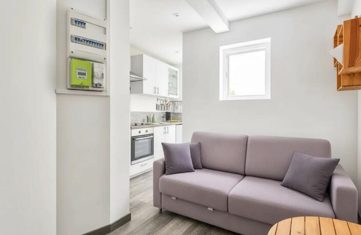 Studio 18 m² avec extérieur aux Batignolles — photo 2