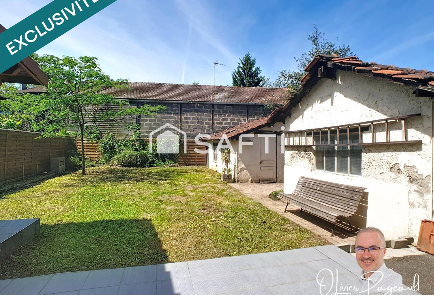 T4 atypique en maison avec jardin et dépendances — photo 1