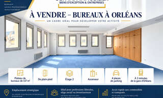 Bureau  137 m² à vendre à Orléans (45000)