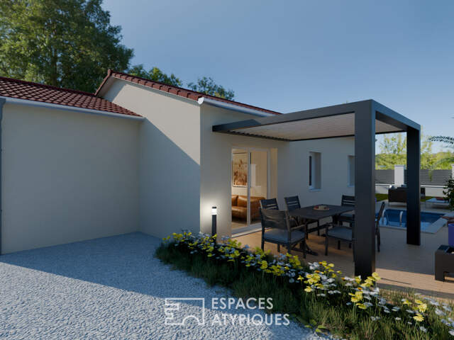Projet de construction de maison sur les hauteurs de Vienne — photo du bien