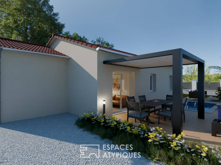 Projet de construction de maison sur les hauteurs de Vienne — photo 1