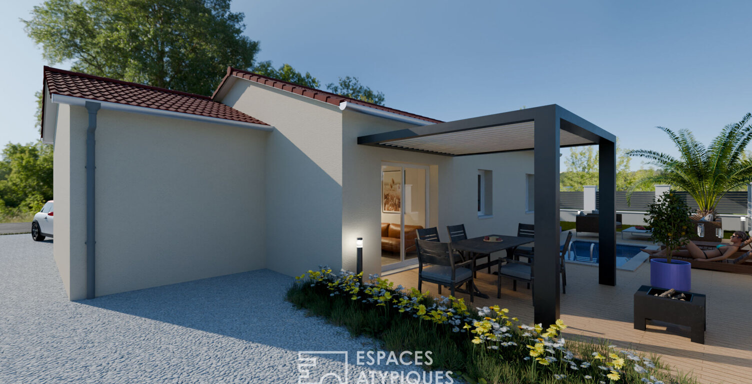 Projet de construction de maison sur les hauteurs de Vienne — photo 1