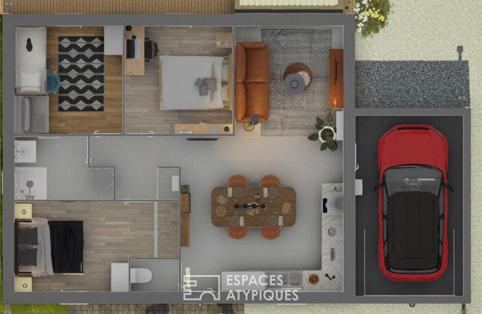 Projet de construction de maison sur les hauteurs de Vienne — photo 3