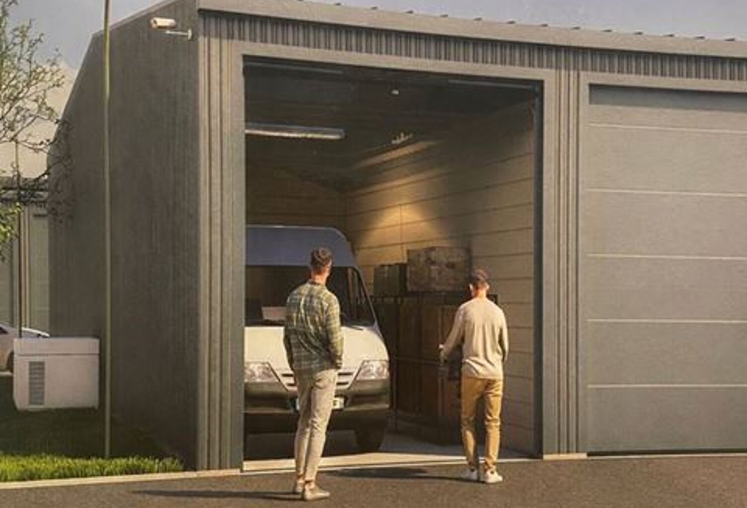 Garage - 30m ² — photo 1