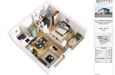 APPARTEMENT NEUF CENTRE LACANAU VILLE — photo du bien