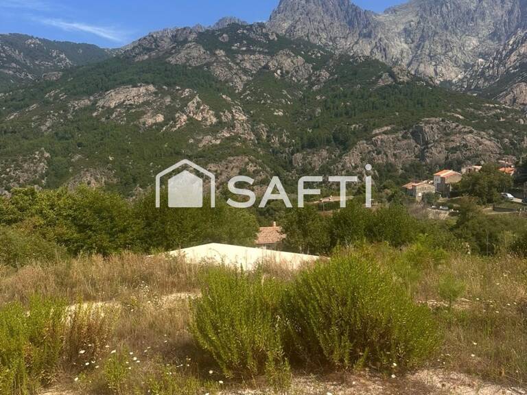 terrain  de 2 471 m2 à Bocognano comprenant deux dalles déjà construites, avec permis de construire accordés — photo 1