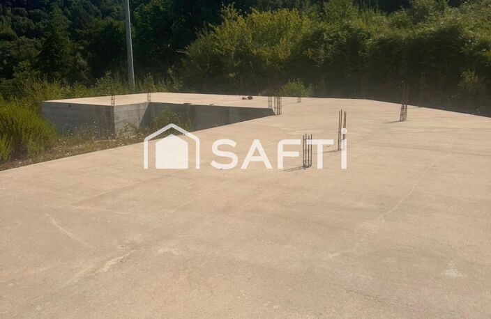 terrain  de 2 471 m2 à Bocognano comprenant deux dalles déjà construites, avec permis de construire accordés — photo 3