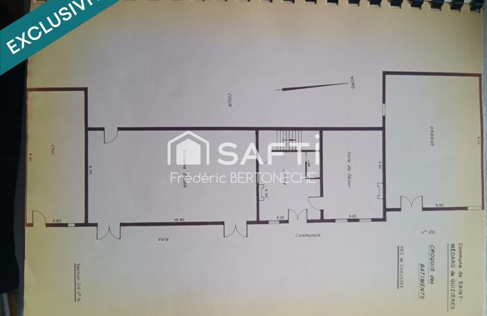 Joli projet immobilier a rénover en pierres de taille sur environ 100 M2. — photo 3