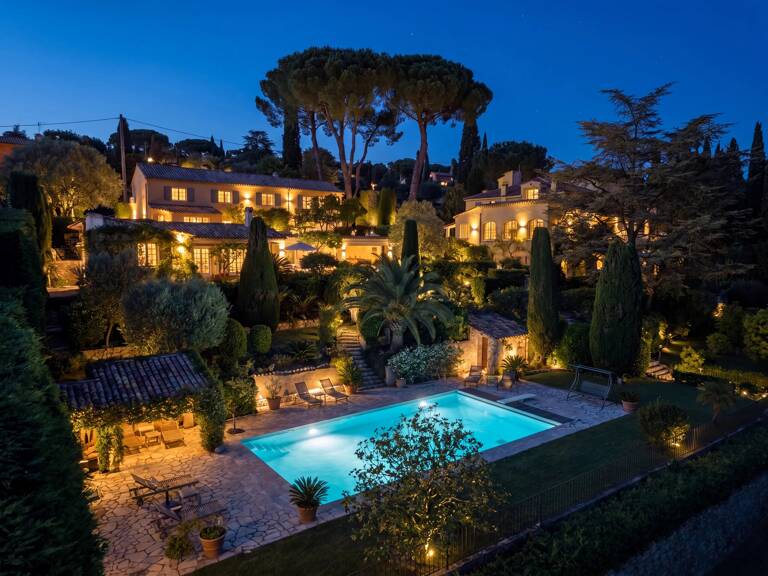 Villa Mougins vue mer avec maison d'amis — photo 1