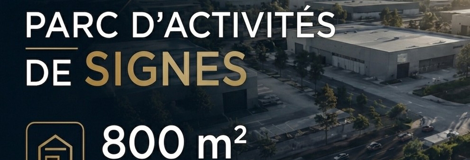 Commerce  800 m² à vendre à Signes (83870)