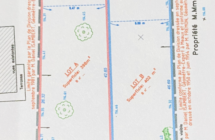 Vente Terrain à bâtir 398 m&sup2; — photo 3
