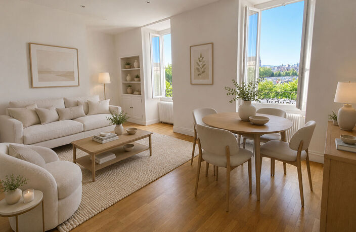 Vue Pyrénées - Appartement  4 pièces - 115 m2 - Secteur Place de Verdun - Lamartine — photo 2