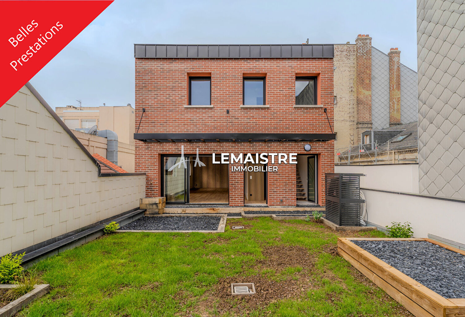 Maison à vendre - Le Havre Danton - 150 m² - 4 chambres - Maison neuve - Jardin — photo 1