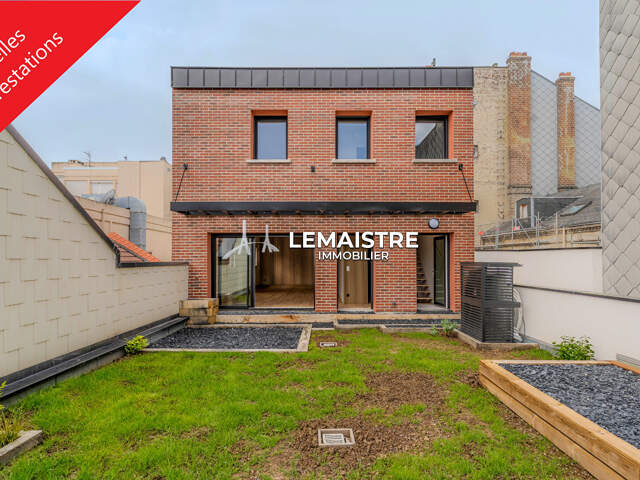 Maison à vendre - Le Havre Danton - 150 m² - 4 chambres - Maison neuve - Jardin — photo du bien