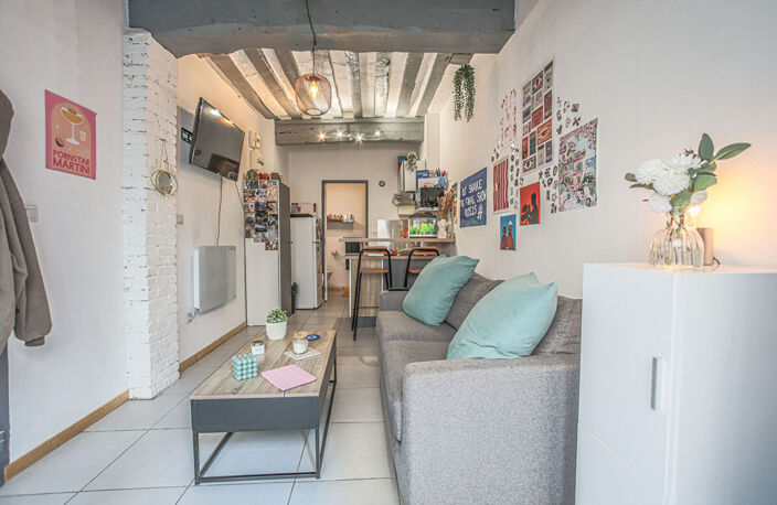 Appartement Rouen 1 pièce(s) 17.4 m2 — photo 4