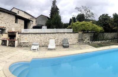 Maison sur beau terrain avec piscine et jolie grange à rénover ! — photo du bien
